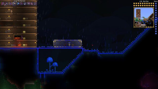 File:Glowing Mushroom House.jpg