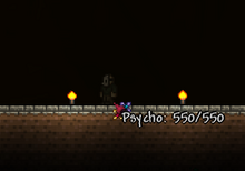 Psycho before attacking