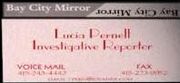 Lucia Pernella business card