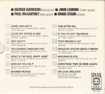 Sessions slipcase back