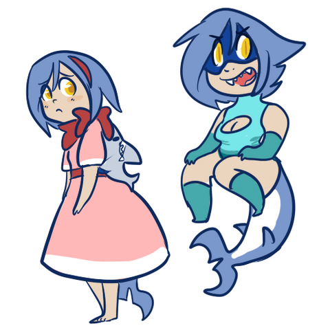 File:Shark Lass costume.png