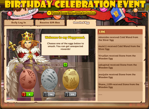 Birthday Celebration Event AG2 2015-09-17 Smashed Egg 1