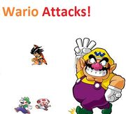 Wario attacks!