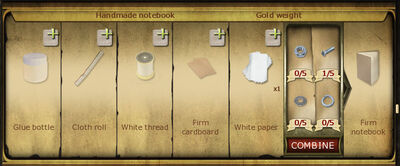 Collection 185 Handmade notebook cropped