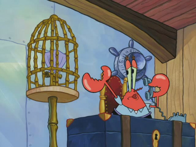 Mr. Krabs' Pet Clam.