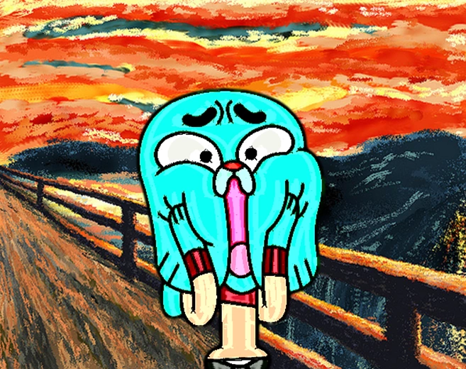 Image Gumball Watterson the scream tawog.png The Amazing World of