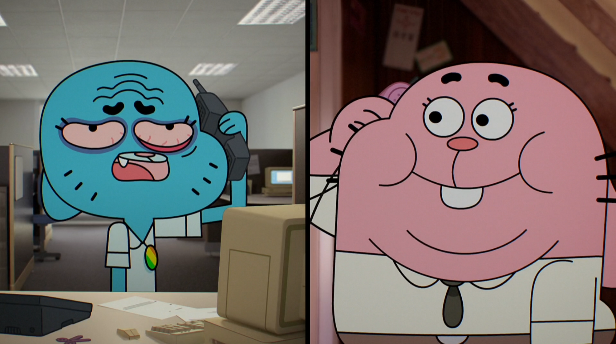 Гамбоол постепенно толстеет. Ssbbw Gumball.