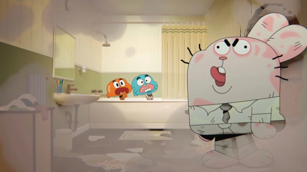 Image BATHROOM WTF.png The Amazing World of Gumball Wiki FANDOM