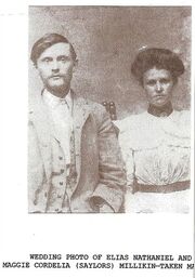 Elias Nathaniel and Maggie Millikin