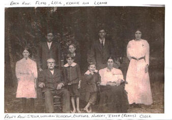 William Jefferson and Izora Reavis Cleek Family