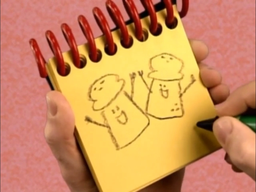 Image Mr. Salt and Mrs. Pepper Clue.png Blue's Clues Wiki FANDOM