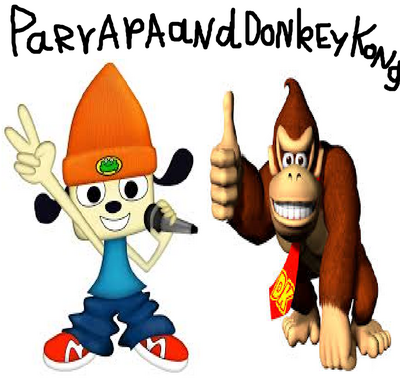 Parappa and Donkey Kong.