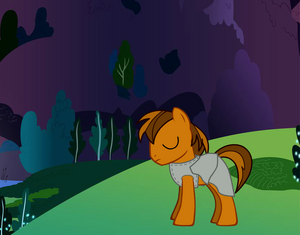 PonyWithBackground