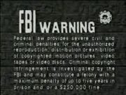 Video Treasures Warning