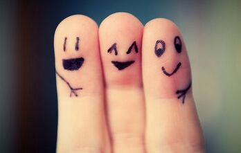 Friends-fingers