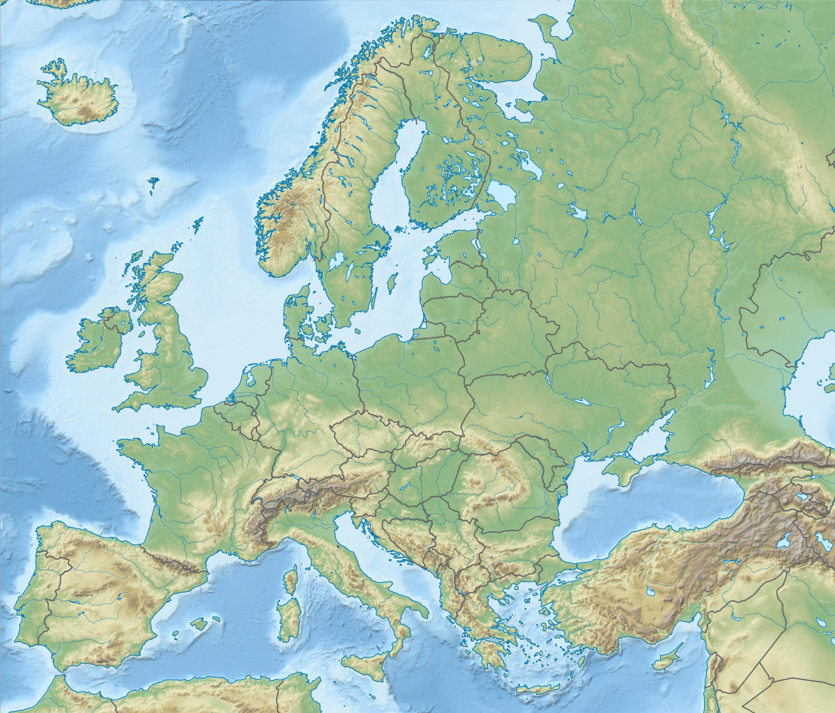 Kuvahaun tulos haulle european empty map