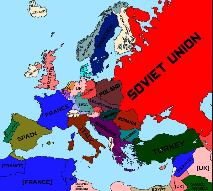 The Day Before Cold War (Map Game) TheFutureOfEuropes Wiki FANDOM