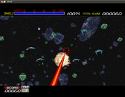 Galaxian PS1 Gameplay