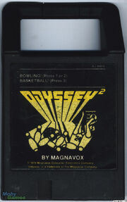 Bowling! Odyssey² Cart
