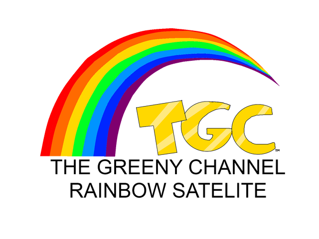 File:The Greeny Channel Rainbow Satelite logo.png