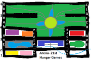 21st Hunger Games Arena