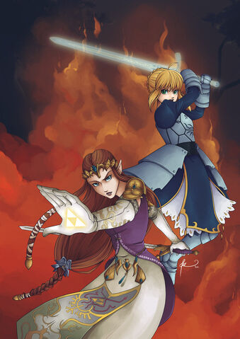 File:Commission zelda and saber by fez kuro-d4wh0vv.jpg