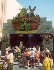 Universal Studios Shrek 4-D Entrance