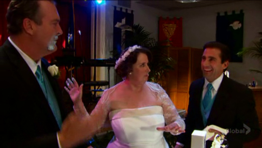 Michael scott phyllis' wedding Michael scott phyllis' wedding image