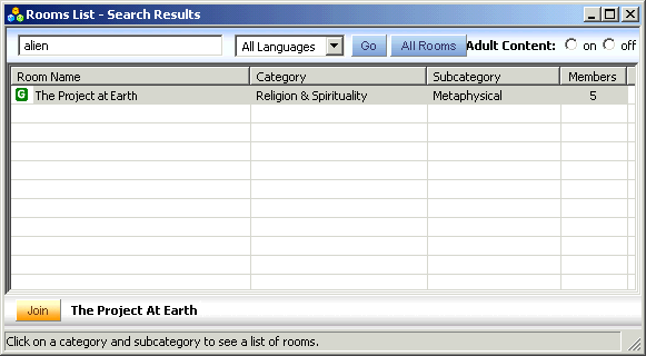 Paltalk Rooms List