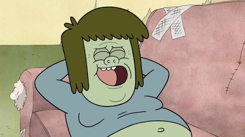 Regular show poker face