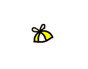 Yellow Propeller Cap