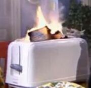 Real toaster