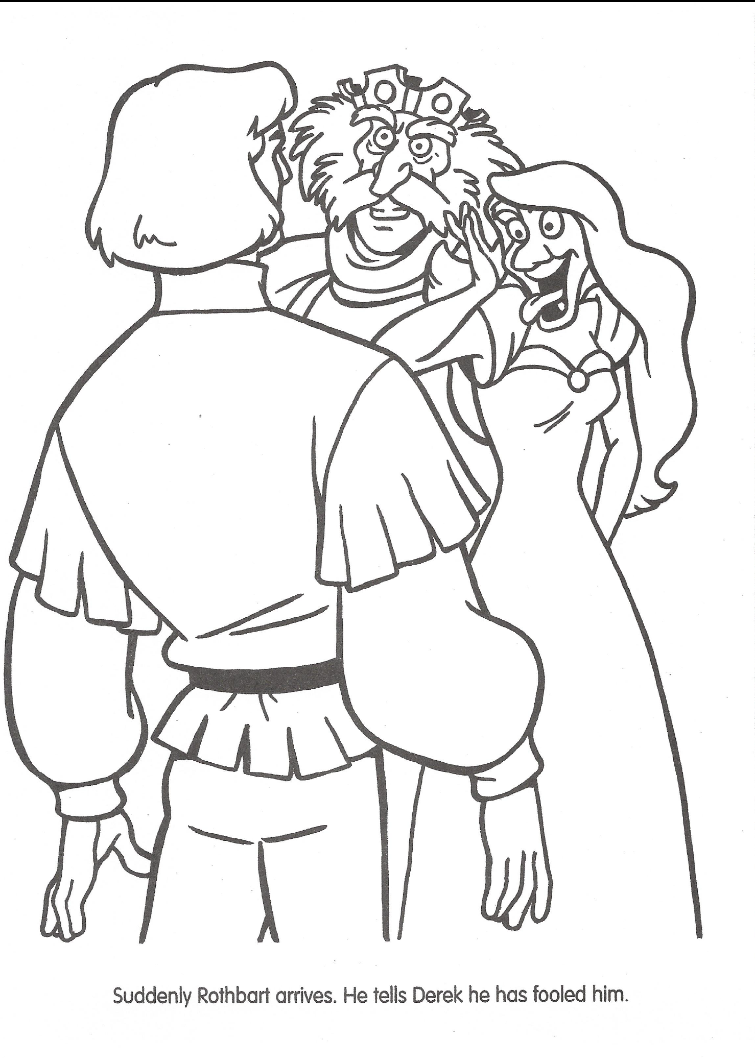 Image - Swan Princess official coloring page 43.png | The Swan Princess
