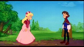 Young odette and Derek