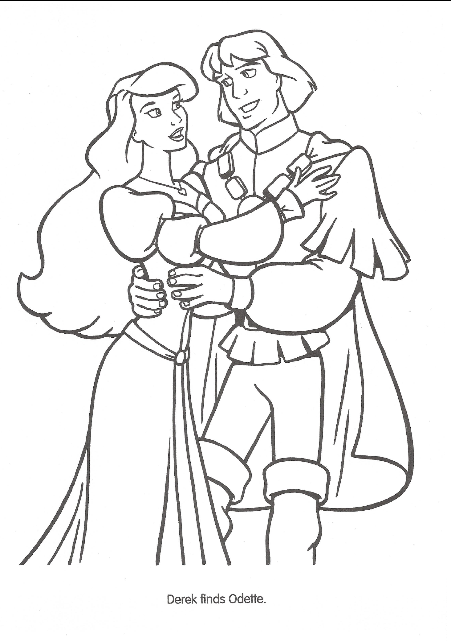Swan Princess Coloring Pages Image Swan Princess official coloring page 45png The