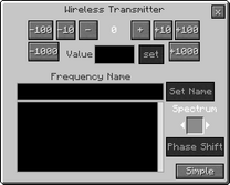 Wireless gui