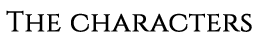 Characterbanner