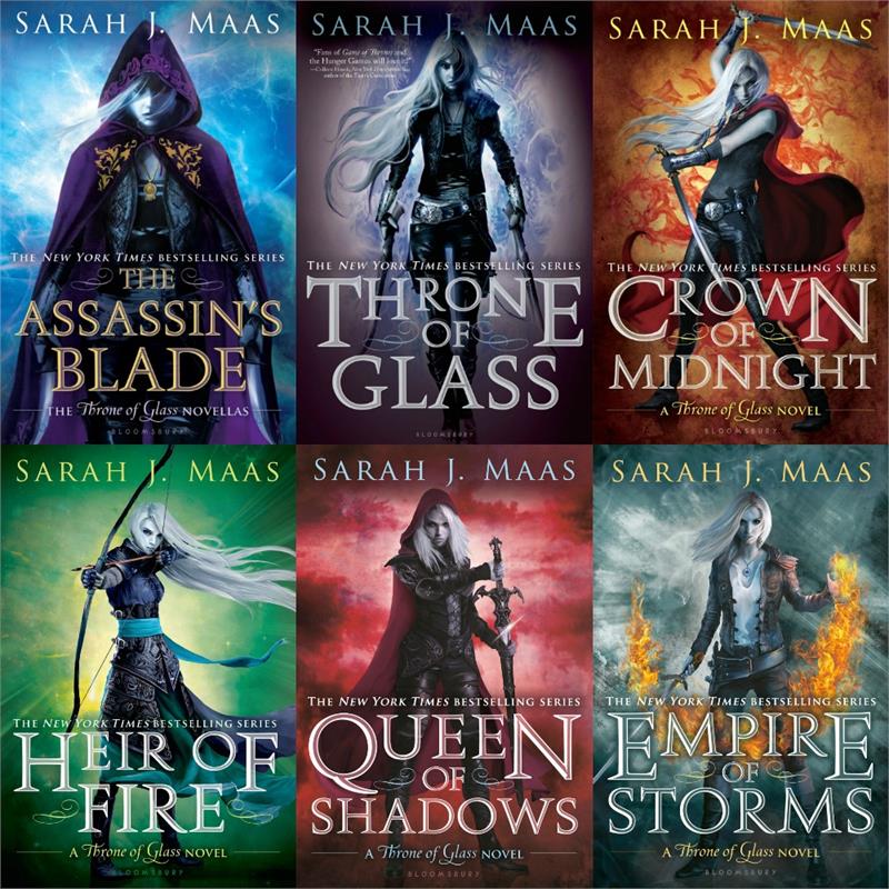 Image result for throne of glass series