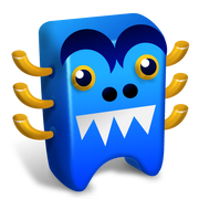 Blue-creature-icon