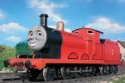 James the red engine