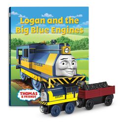 LoganandtheBigBlueEnginesBookPack