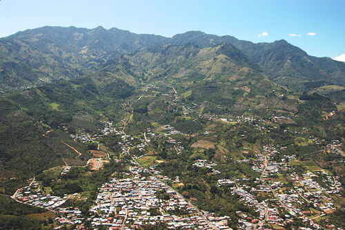 Panoramic view Costa Rica