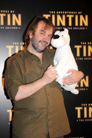 File:Peter Jackson & Snowy.jpg