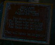 Collapse Plaque