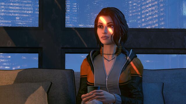 File:Zoe with coffee closeup.jpg