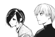 Touka and Kaneki's conversation