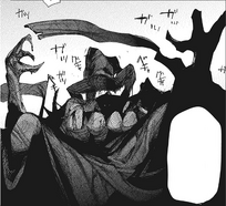 Kaneki eating Owl