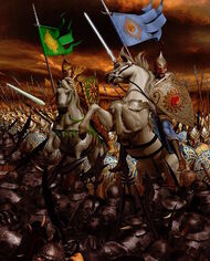 Turgon e Glorfindel Nirnaeth Arnoediad.jpg