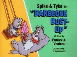 Barbeque Bust-Up title