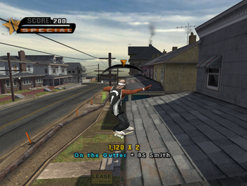 On The gutter gap